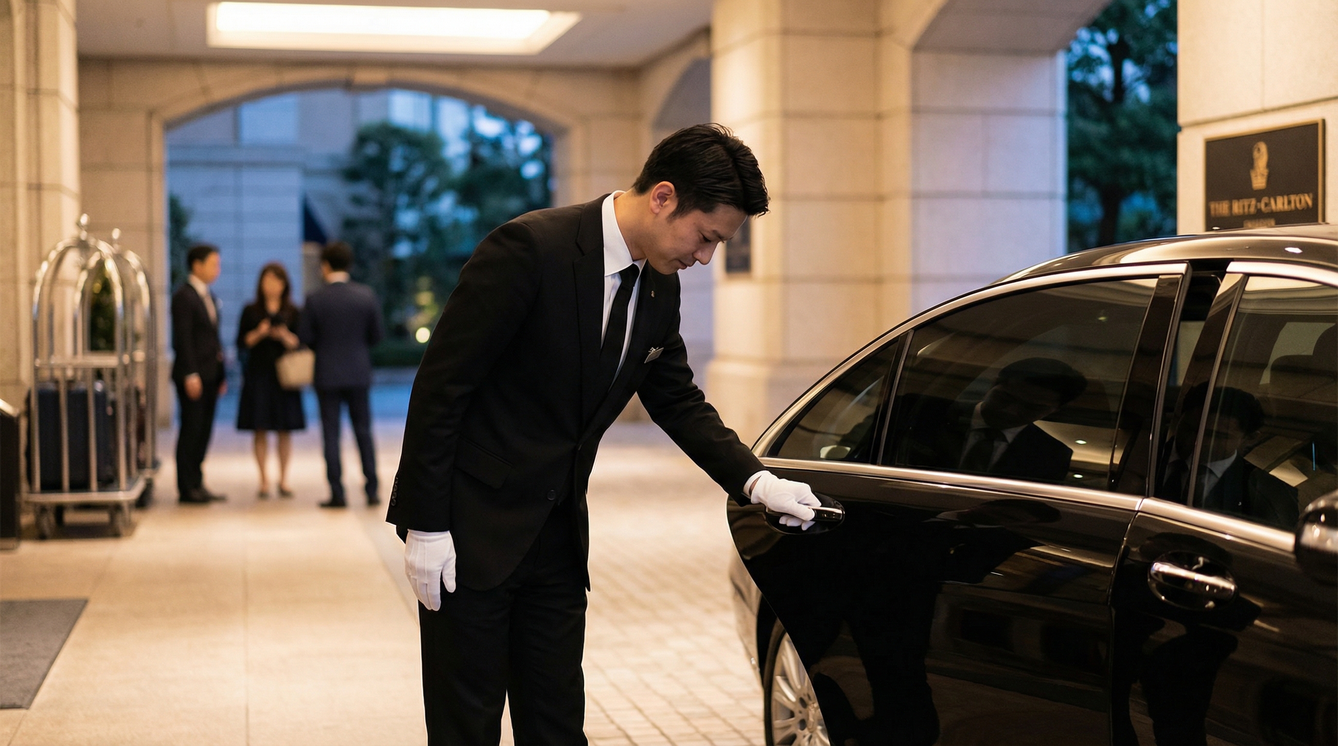 Corporate chauffeur service