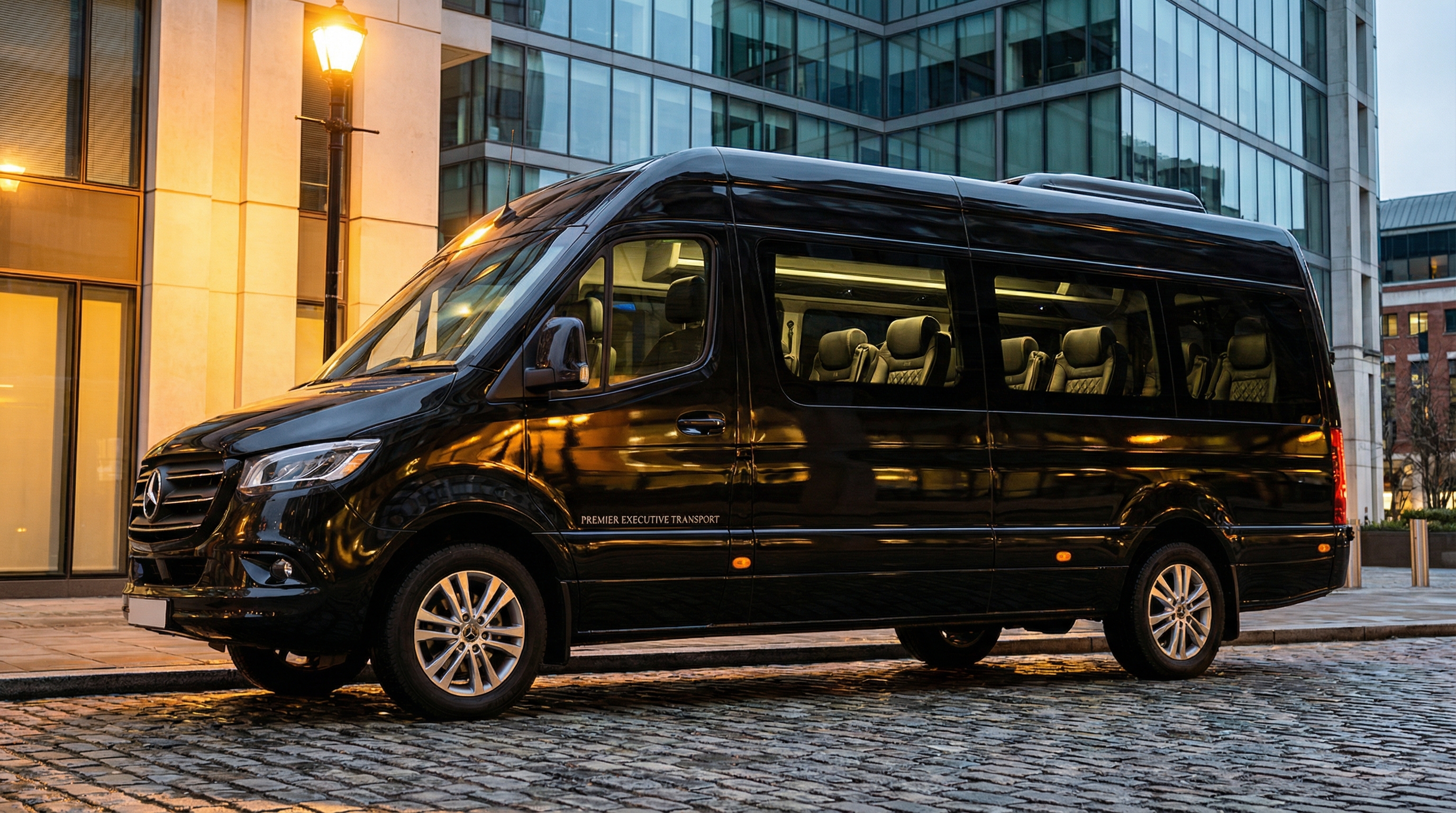 Executive van and group transportation service in Boston